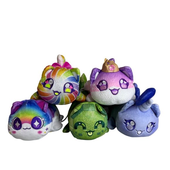 Aphmau MeeMeows Plush Lot of 5 - Picture 1 of 2